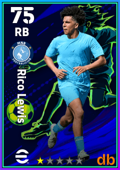 Rico Lewis — RB, OVR 75, MAX 75