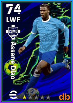 Assane Diao eFootball player card