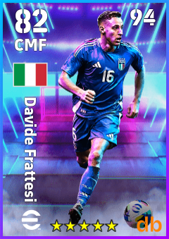 Davide Frattesi — CMF, OVR 82, MAX 94