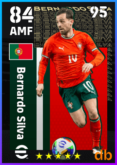 Bernardo Silva eFootball player card