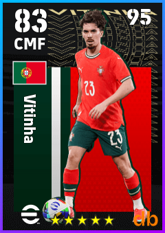 Vitinha eFootball player card