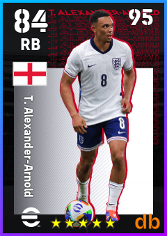 T. Alexander-Arnold — RB, OVR 84, MAX 95