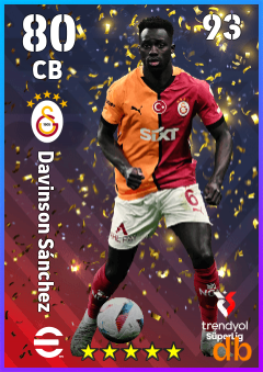 Davinson Sánchez eFootball player card