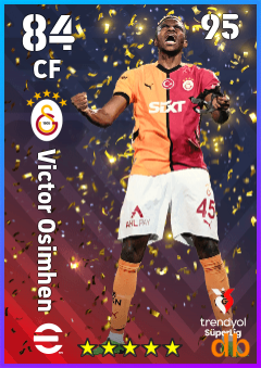 Victor Osimhen eFootball player card