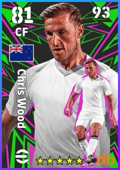 Chris Wood — CF, OVR 81, MAX 93