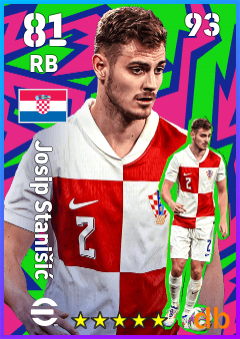 Josip Stanišić — RB, OVR 81, MAX 93