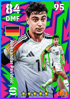 Aleksandar Pavlović — DMF, OVR 84, MAX 95