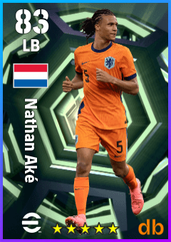 Nathan Aké eFootball player card