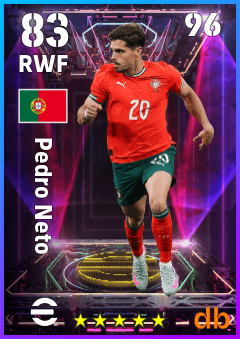 Pedro Neto — RWF, OVR 83, MAX 96