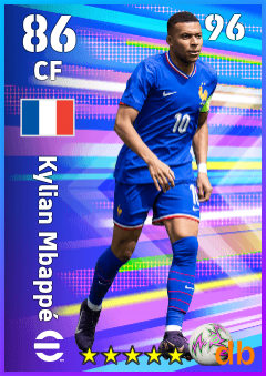 Kylian Mbappé eFootball player card