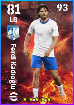 Ferdi Kadıoğlu — LB, OVR 81, MAX 93