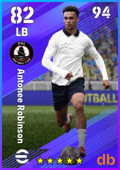 Antonee Robinson — LB, OVR 82, MAX 94