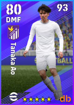 Tanaka Ao — DMF, OVR 80, MAX 93