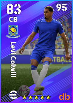 Levi Colwill — CB, OVR 83, MAX 95