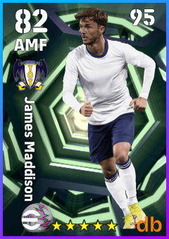 James Maddison eFootball player card