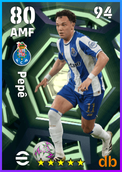 Pepê — AMF, OVR 80, MAX 94