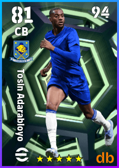 Tosin Adarabioyo — CB, OVR 81, MAX 94