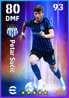 Petar Sučić eFootball player card
