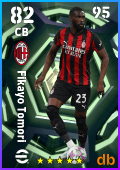Fikayo Tomori — CB, OVR 82, MAX 95