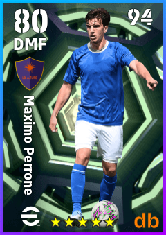 Maximo Perrone eFootball player card