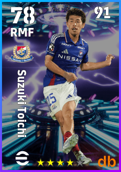 Suzuki Toichi — RMF, OVR 78, MAX 91