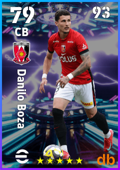 Danilo Boza — CB, OVR 79, MAX 93