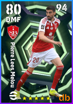 Pierre Lees Melou — DMF, OVR 80, MAX 94