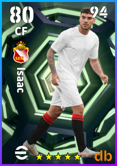 Isaac — CF, OVR 80, MAX 94