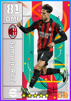 Samuele Ricci — DMF, OVR 81, MAX 81