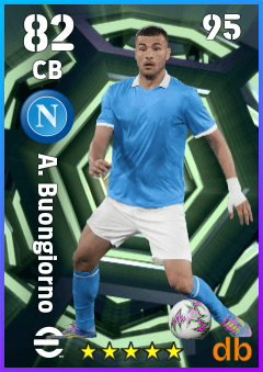 A. Buongiorno — CB, OVR 82, MAX 95