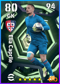 Elia Caprile — GK, OVR 80, MAX 94