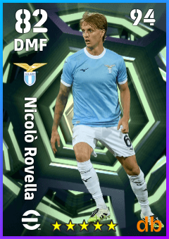 Nicolò Rovella — DMF, OVR 82, MAX 94