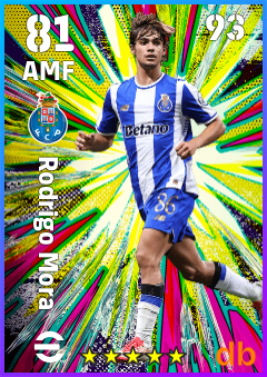 Rodrigo Mora — AMF, OVR 81, MAX 93