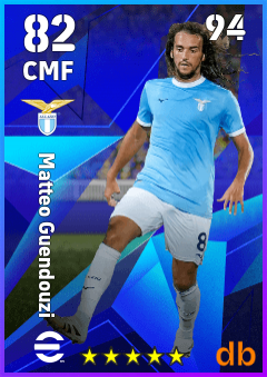 Matteo Guendouzi — CMF, OVR 82, MAX 94