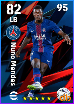 Nuno Mendes eFootball player card