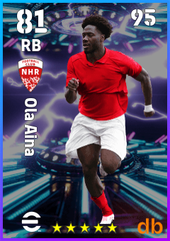 Ola Aina — RB, OVR 81, MAX 95