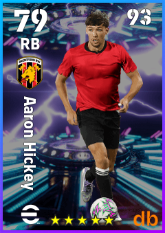 Aaron Hickey — RB, OVR 79, MAX 93