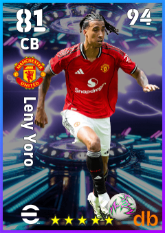 Leny Yoro — CB, OVR 81, MAX 94