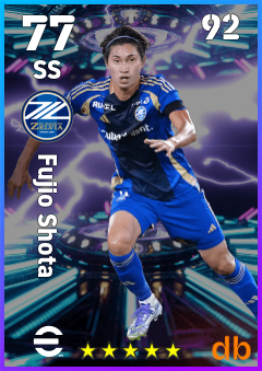 Fujio Shota — SS, OVR 77, MAX 92