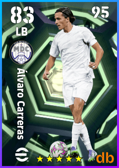 Álvaro Carreras — LB, OVR 83, MAX 95