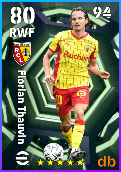 Florian Thauvin — RWF, OVR 80, MAX 94