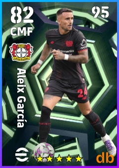 Aleix García — CMF, OVR 82, MAX 95