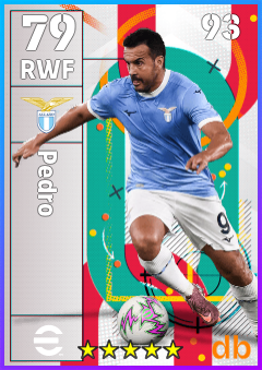 Pedro eFootball player card