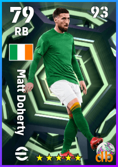 Matt Doherty eFootball player card