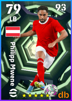 Philipp Mwene — LB, OVR 79, MAX 93