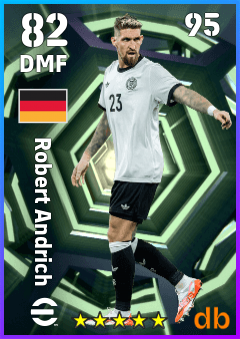Robert Andrich eFootball player card