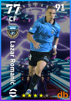 Lazar Romanić — CF, OVR 77, MAX 91