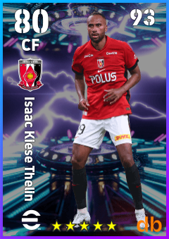 Isaac Kiese Thelin — CF, OVR 80, MAX 93