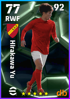 Hirakawa Yu — RWF, OVR 77, MAX 92