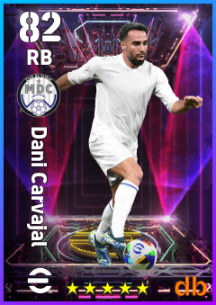 Dani Carvajal — RB, OVR 82, MAX 82